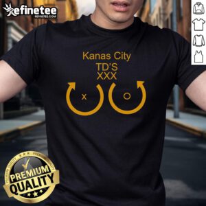 Nice Kansas City Td'S Xxx Kc Football Fan T-Shirt featuring vibrant colors and team logo, perfect for game day.