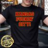 Alt Text: Nice Kansas Fuckin City T-Shirt featuring bold graphic design, perfect for proud Kansas City fans and casual wear.