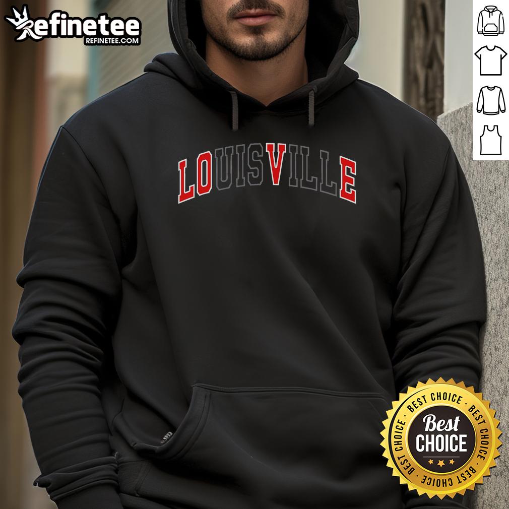Cozy Nice Louisville Love Hoodie in vibrant colors, perfect for showing your love for Louisville fashion and style.