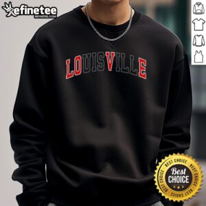 Cozy Nice Louisville Love Sweatshirt in vibrant colors, perfect for showing love for Louisville and staying stylish.
