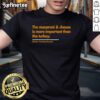Funny Thanksgiving T-Shirt featuring 'Nice Mac & Cheese Is More Important Than Turkey' slogan for festive celebrations.