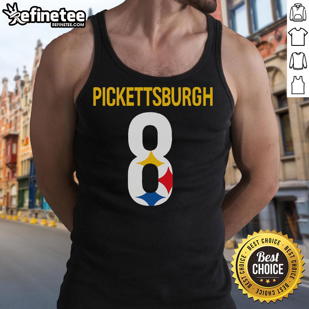 Stylish Nice Pickettburgh Diamond 8 Tank Top in vibrant colors, perfect for casual summer wear and showcasing your unique style.