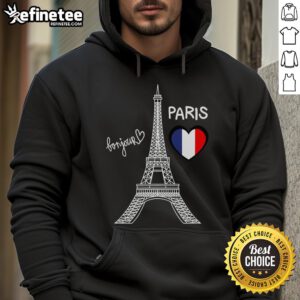 Cozy hoodie with 'Nice Travel to Paris' design, perfect for travel enthusiasts and fashion lovers alike.