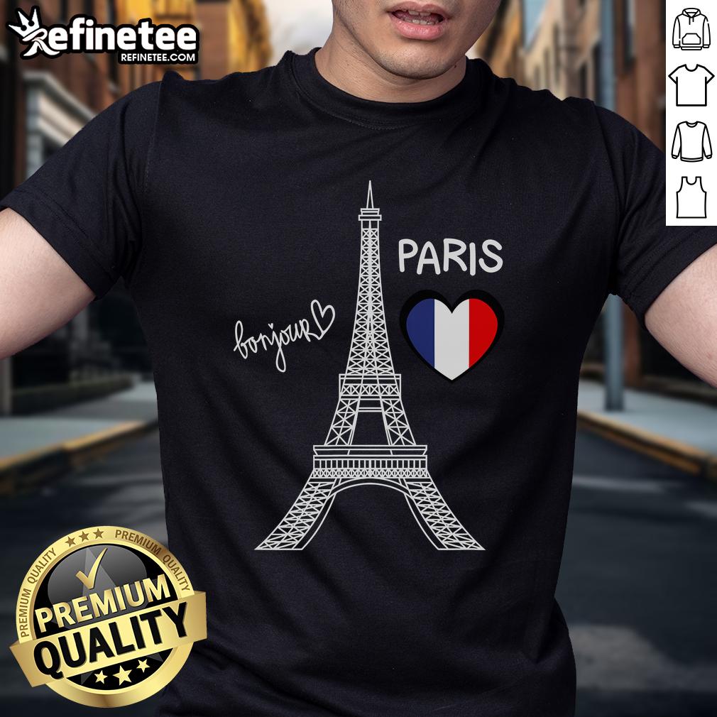Nice Travel To Paris T-Shirt featuring Eiffel Tower design, perfect for travelers and Paris enthusiasts.