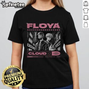 Official Floya Harajuku Cloud 2025 Ladies Tee featuring vibrant design and stylish fit, perfect for fashion enthusiasts.
