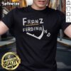 Official Franz Ferdinand Logo T-Shirt featuring bold logo design on a stylish black cotton fabric.