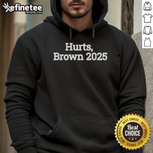 Official Hurts Brown 2025 Hoodie featuring a stylish design, perfect for fans of the Hurts music duo.