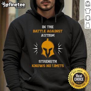 Alt Text: Official Autism Fighter Warrior Hoodie showcasing strength and support in the battle against autism.
