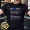 Official My Five Moods T-Shirt featuring vibrant colors and unique designs, perfect for expressing your personality.