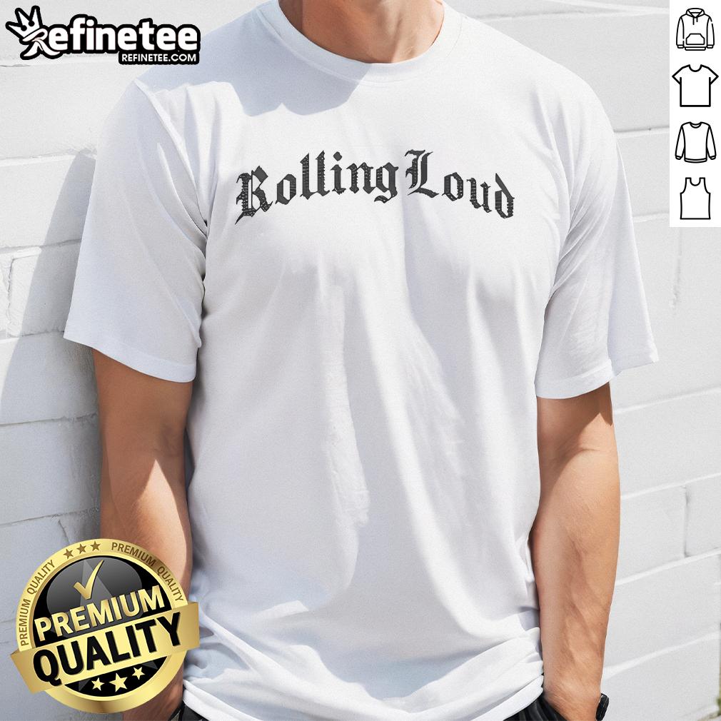 Official Rolling Loud Worldwide 2025 T-Shirt featuring vibrant graphics and the festival logo, perfect for fans.