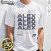 Original Alex Repeat Atlassian Williams Racing F1 T-Shirt featuring vibrant graphics and stylish design for racing fans.