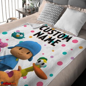 Pocoyo And Friends Blanket Fleece Customized Blanket