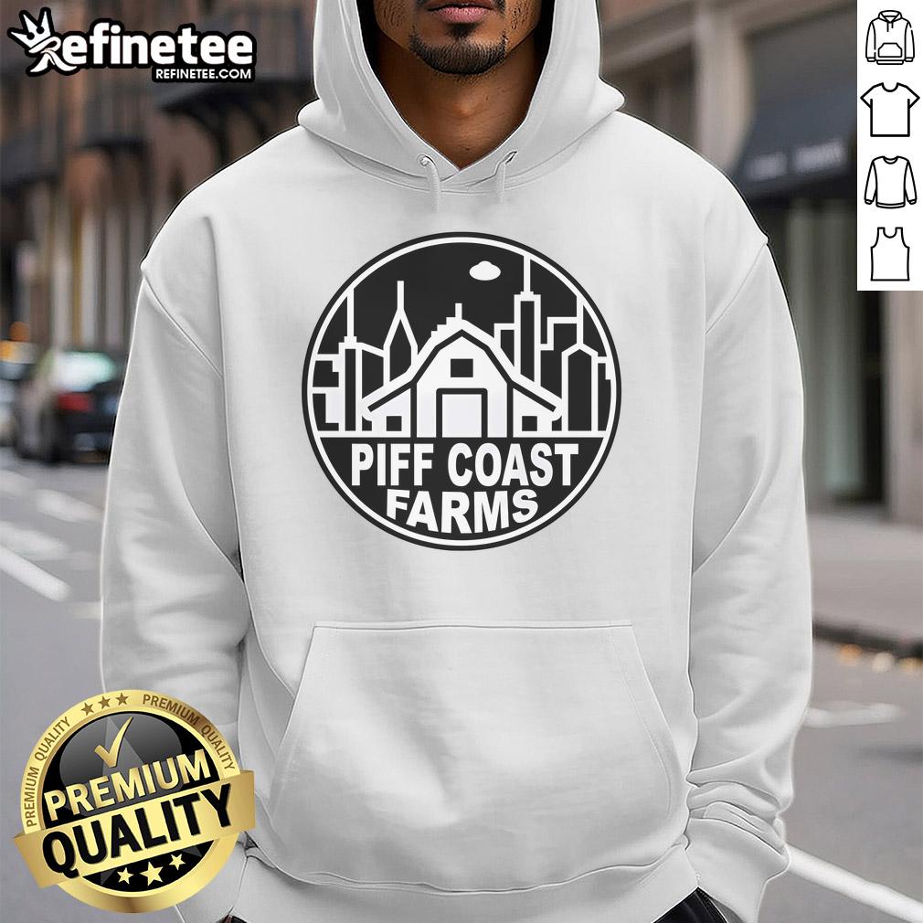 Premium Piff Coast Farms hoodie featuring a stylish design and comfortable fit, perfect for casual wear and outdoor activities.