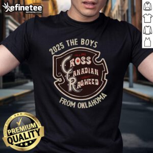 Good Cross Canadian Ragweed The Boy From Oklahoma Concert 2025 T-Shirt featuring vibrant graphics and concert details.