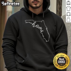Good Florida Native Home Love Hoodie in vibrant colors, showcasing a cozy design perfect for Florida enthusiasts.