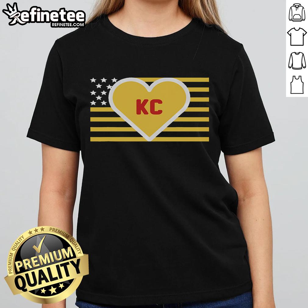 Good I Love Kansas City KC Ladies Tee featuring a stylish design perfect for Kansas City fans and casual wear.