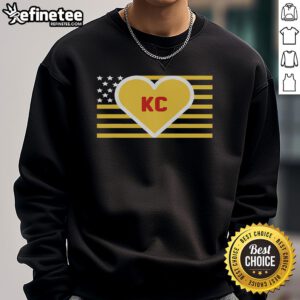 Good I Love Kansas City KC Sweatshirt in vibrant colors, perfect for showing your Kansas City pride and style.