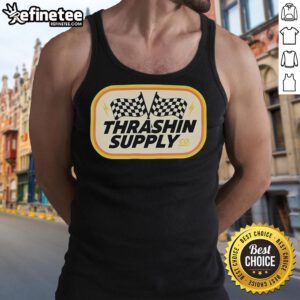 Good Thrashin Supply Rally Tank Top in vibrant colors, perfect for summer adventures and outdoor activities.