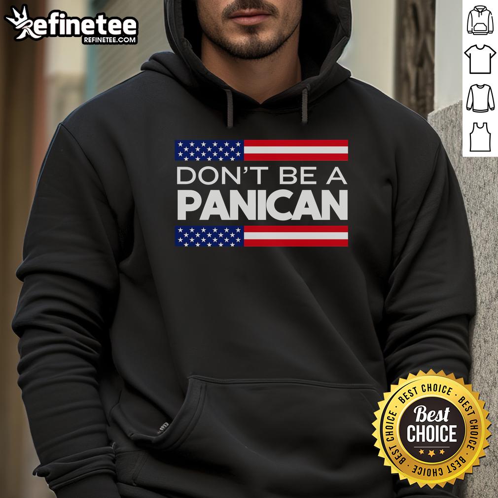 Alt Text: Hot Don't Be A Panican New Panican TDS Hoodie in vibrant colors, perfect for trendy casual wear.