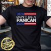 Alt Text: Hot Don'T Be A Panican New Panican Tds T-Shirt featuring vibrant design, perfect for trendy casual wear.