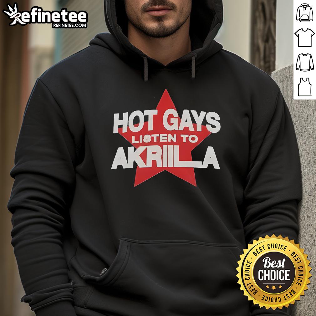 Hot gays in Niceto hoodie enjoying music by Akriila, showcasing vibrant fashion and lively atmosphere.