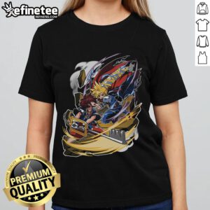 Nice Are You Not Entertained Final Fantasy Ladies Tee featuring vibrant graphics and stylish design for gamers.