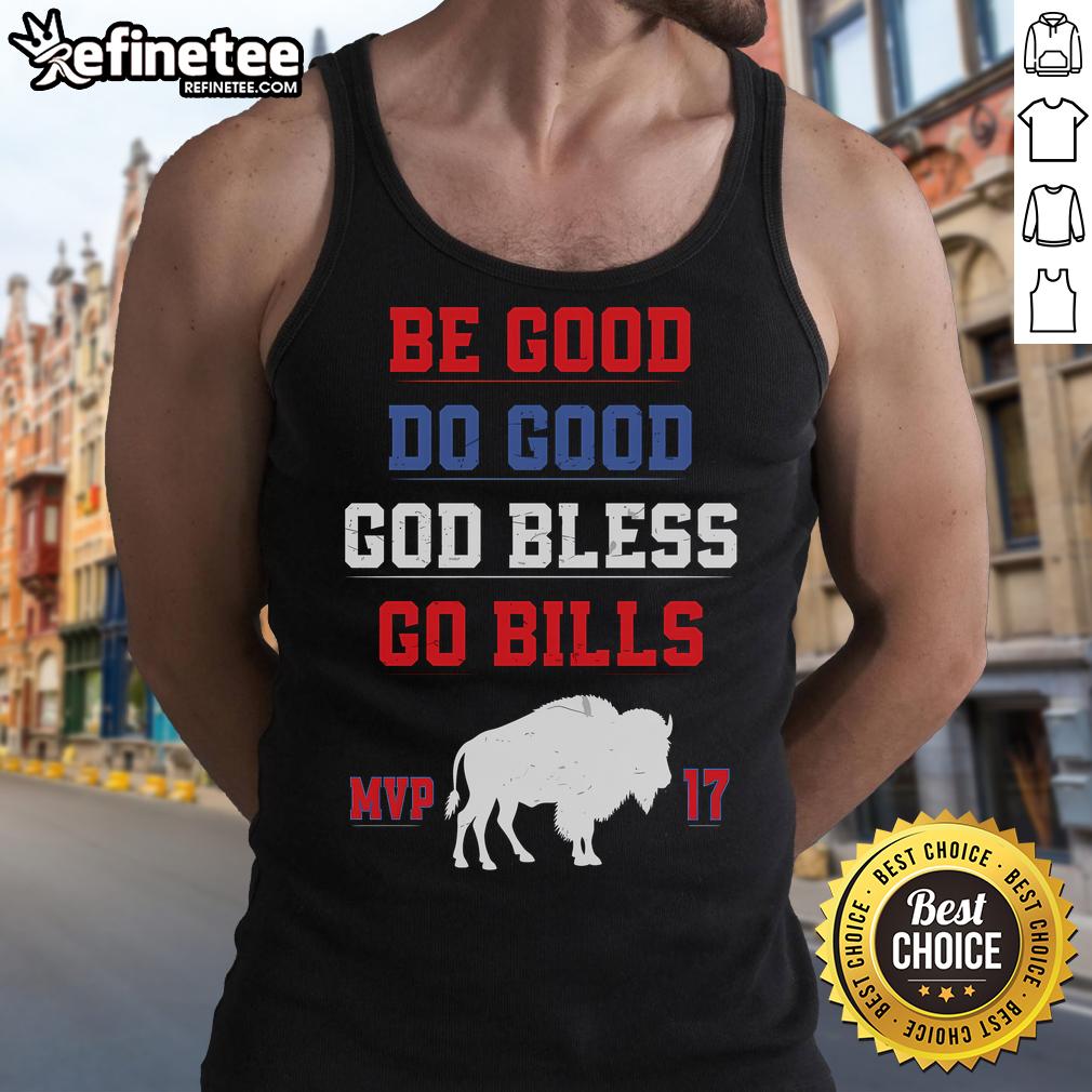 Stylish Nice Be Good Do Good God Bless Go Bill tank top featuring vibrant text design, perfect for casual wear.