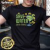 Nice Cocktail Save Water Drink Margs T-Shirt featuring a fun design for margarita lovers and eco-conscious drinkers.