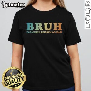 Vintage 'Nice Cool Bruh' tee for dads, perfect Father's Day gift celebrating cool papas with a fun, casual style.