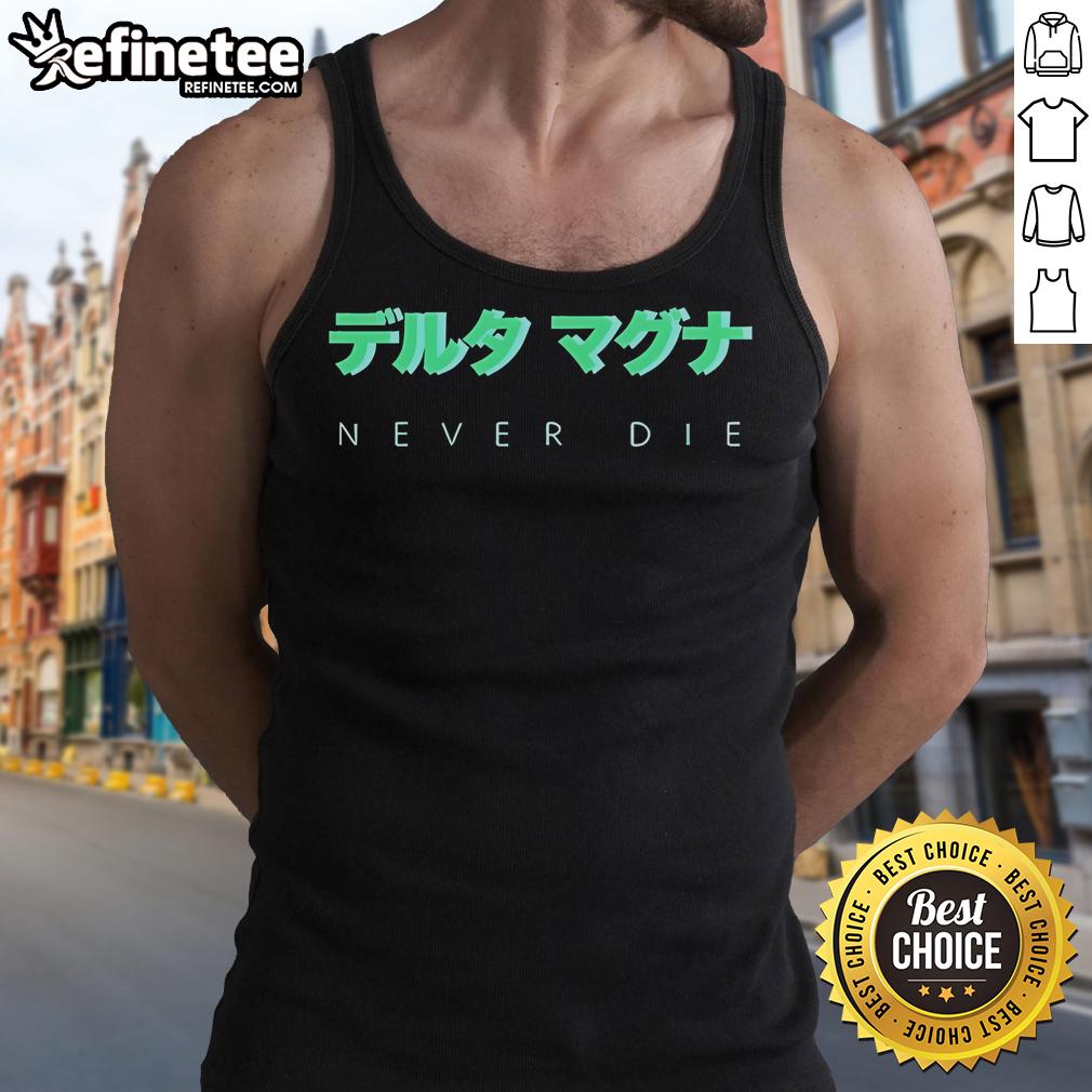 Stylish Nice Delta Magna Never Die Tank Top in vibrant colors, perfect for casual summer outings and fitness activities.
