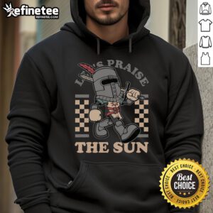 Sun Warrior hoodie featuring the Nice Game mascot, showcasing vibrant colors and unique design for gamers.