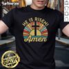 Nice He Is Risen Amen Christian Easter T-Shirt featuring a vibrant design perfect for Easter celebrations.
