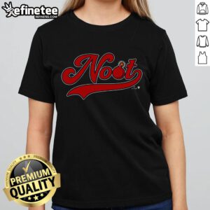 Nice Lars Nootbaar Noot Bomb Ladies Tee featuring vibrant design and comfortable fit for fans of baseball apparel.