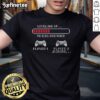 Vintage gaming T-shirt featuring 'Nice Leveling Up To Big Brother 2024' design, perfect for gamers and big brothers.