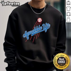 Cozy Nice Los Angeles Dodgers Squabble Up Sweatshirt featuring vibrant team colors and logo, perfect for baseball fans.
