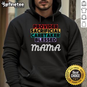 Nice Mothers Day hoodie for Christian mama, showcasing a sacrificial and blessed design perfect for celebrating motherhood.