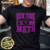 Alt Text: Purple New York Mets Major League Baseball T-Shirt featuring the iconic team logo and stylish design.