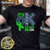 Nice New York Yankees 'It's OK to Not Be OK' T-shirt featuring bold graphics, perfect for fans expressing mental health awareness.