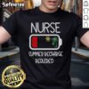 Nice Nurse Summer Recharge Required Nurse Travel Nurse T-Shirt design featuring a vibrant, playful graphic for travel nurses.