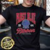 Alt Text: Nice Pabst Blue Ribbon Always Varsity 1884 T-Shirt featuring classic logo and vintage design for beer enthusiasts.