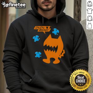 Nice Run Games Chuchu Rocket logo hoodie showcasing vibrant design and comfortable style for gaming enthusiasts.