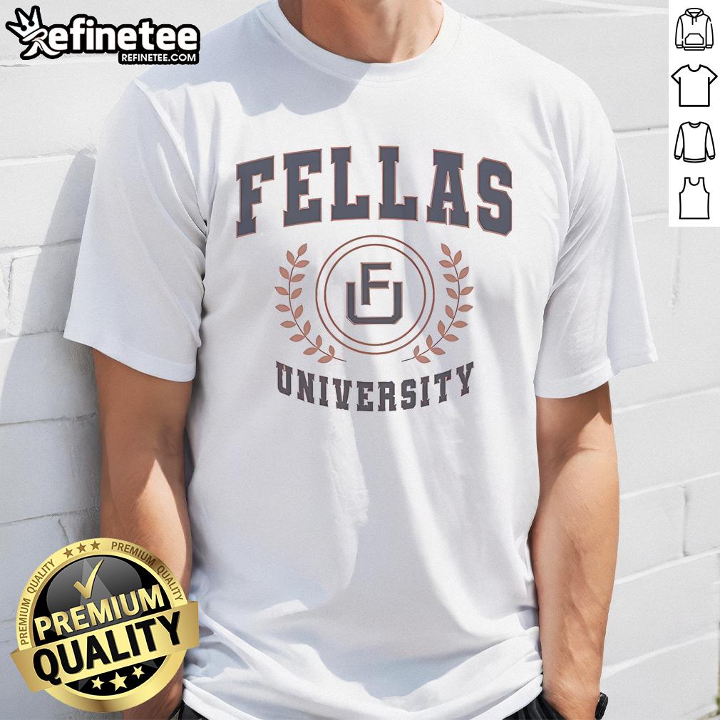 Nice Ryan Long Fellas University T-Shirt in vibrant colors, showcasing a stylish design for casual wear.