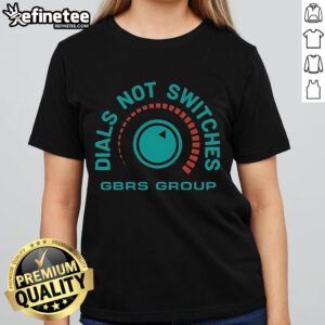 Nice Solutions Global Battlefield Research Group Dials Not Switches Gain Ladies Tee featured in stylish design.