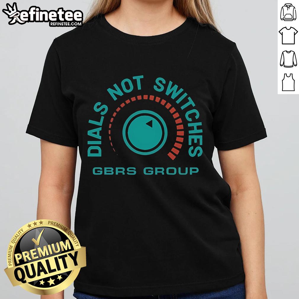 Nice Solutions Global Battlefield Research Group Dials Not Switches Gain Ladies Tee featured in stylish design.