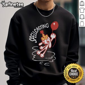 Cozy Nice Spellcasting Balloon Sweatshirt featuring whimsical balloon graphics and a comfortable fit for casual wear.