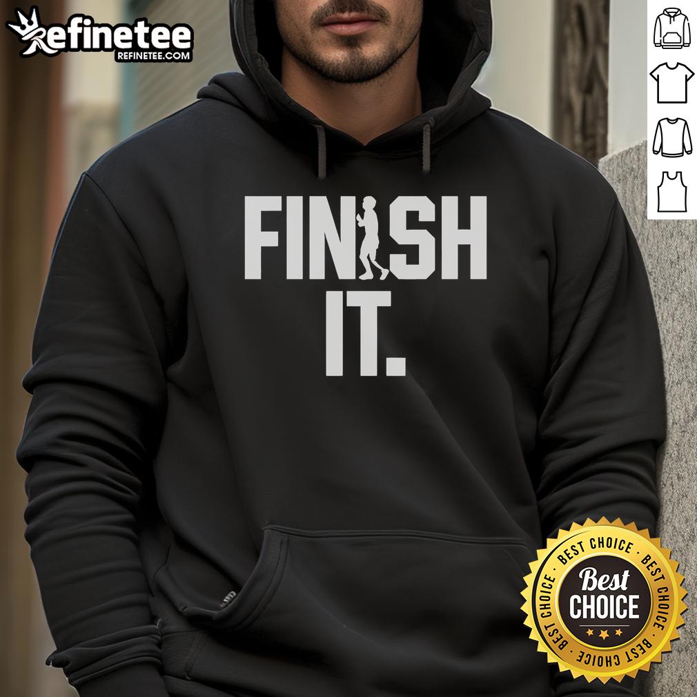 Nice Syd Wingold Finish It Hoodie featuring a stylish design, perfect for casual wear and street fashion enthusiasts.