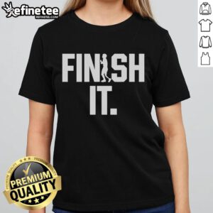 Nice Syd Wingold Finish It Ladies Tee featuring a stylish design and vibrant colors, perfect for casual wear.