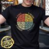 Retro Ohm's Law T-shirt featuring electrical engineering formula design, perfect for engineers and science enthusiasts.