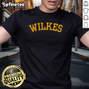Nice Wilkes Vintage Arch Retro T-Shirt featuring a classic design and soft fabric, perfect for casual wear.