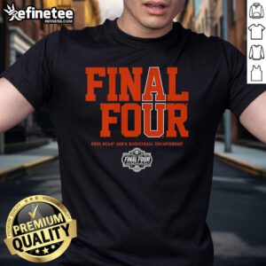 Official Auburn Tigers Basketball T-Shirt featuring Final Four design, perfect for fans celebrating their team's success.